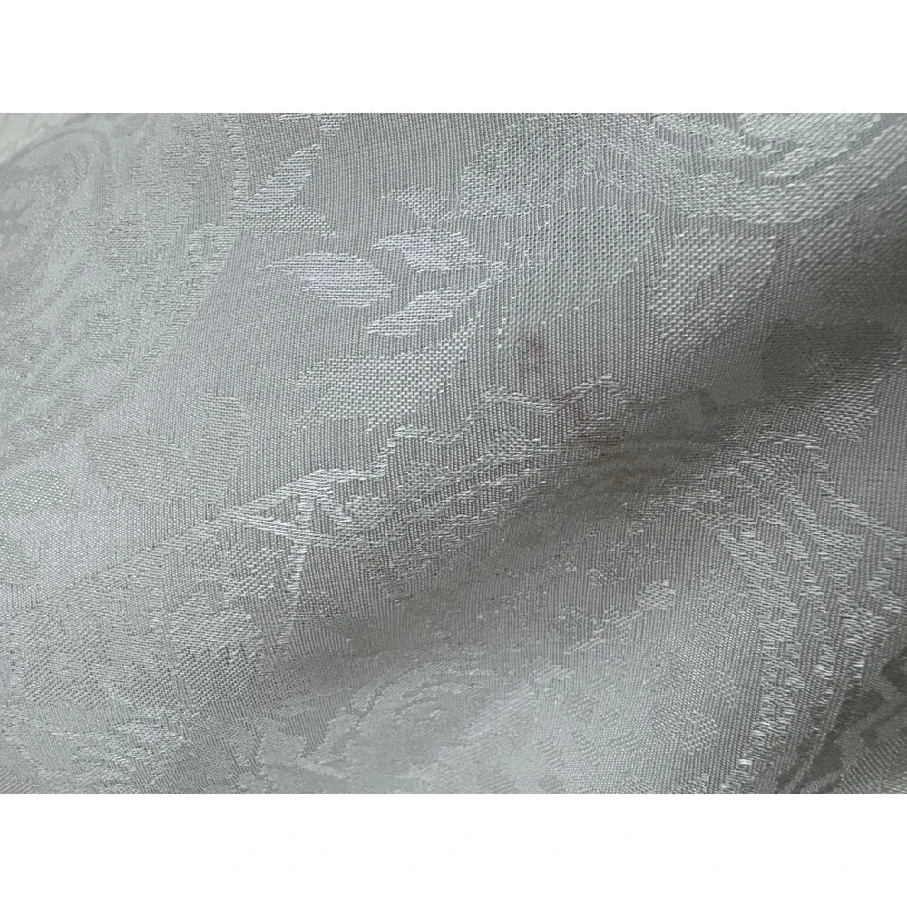 Vintage Long Womens Robe Ivory Victoria Secret Gold Label Bridal Pockets Sz M/L